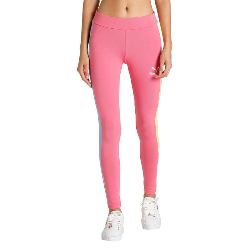 Buy Puma Womens T7 Leggings Block Sunset Pink, XS (53739582) at