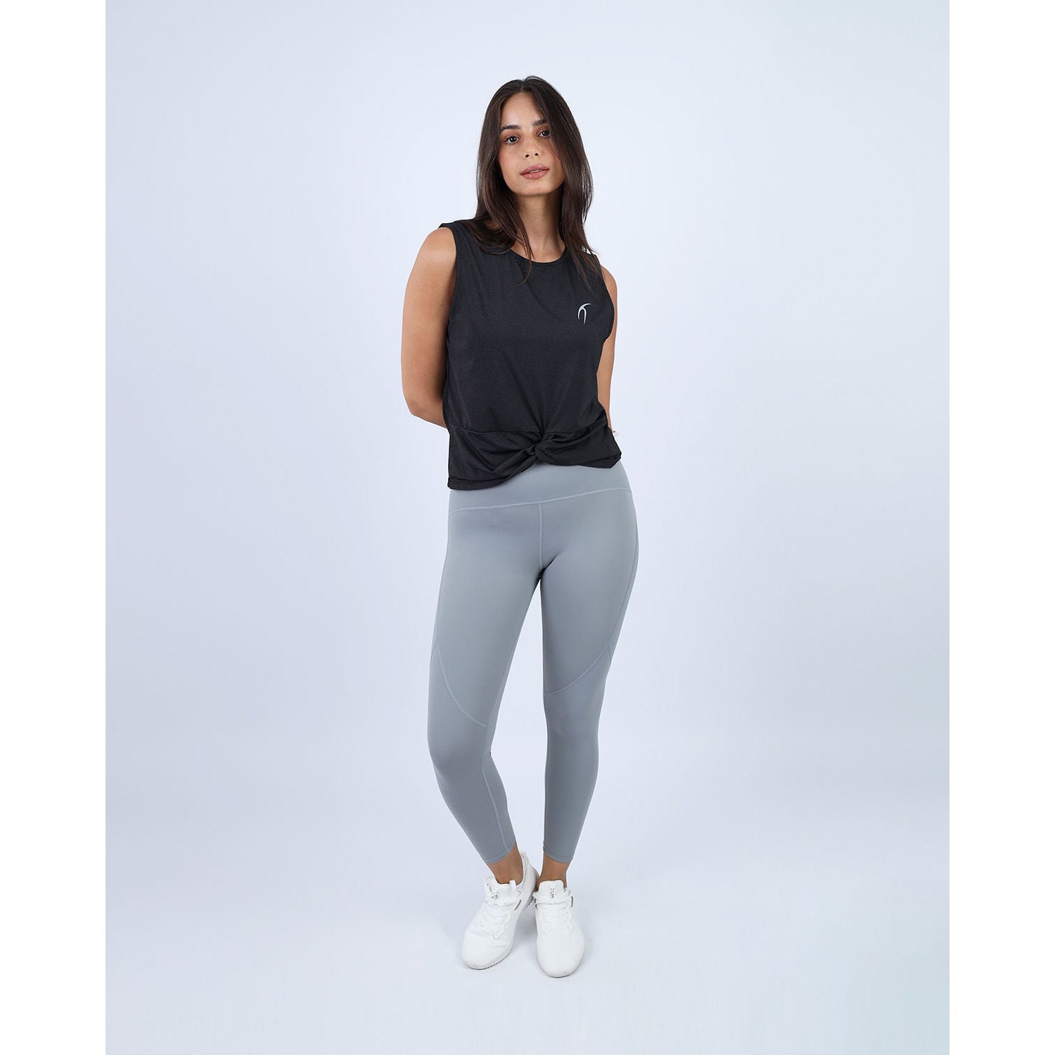 YOGA Twist Cropped Tank Top