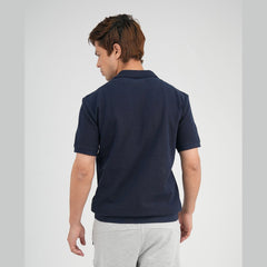 ATUM| Regular Fit Men's Polo T-Shirt - Navy