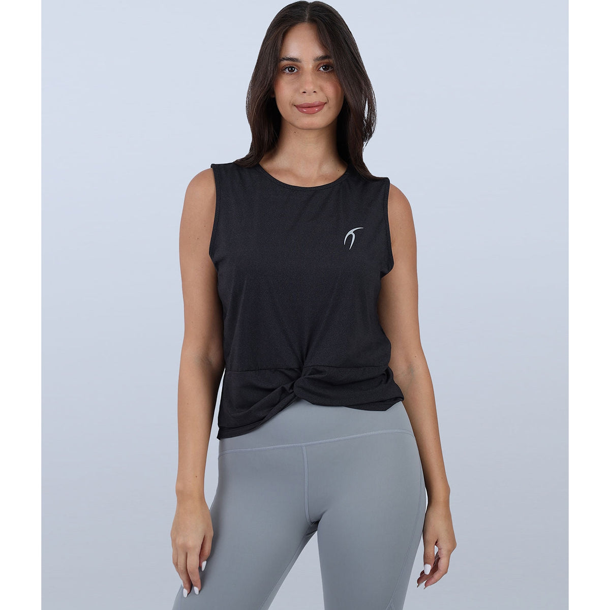 YOGA Twist Cropped Tank Top