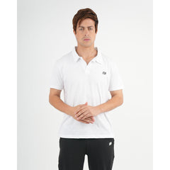 ATUM| Comfort Slub Men's Polo T-Shirt - White