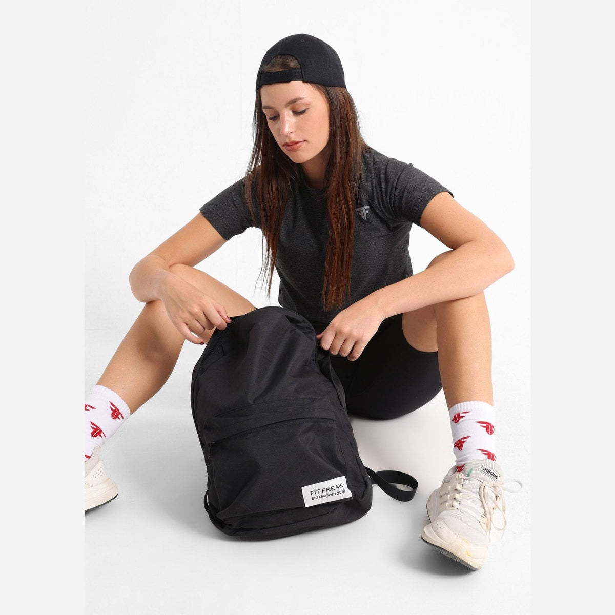 Black lifestyle backpack