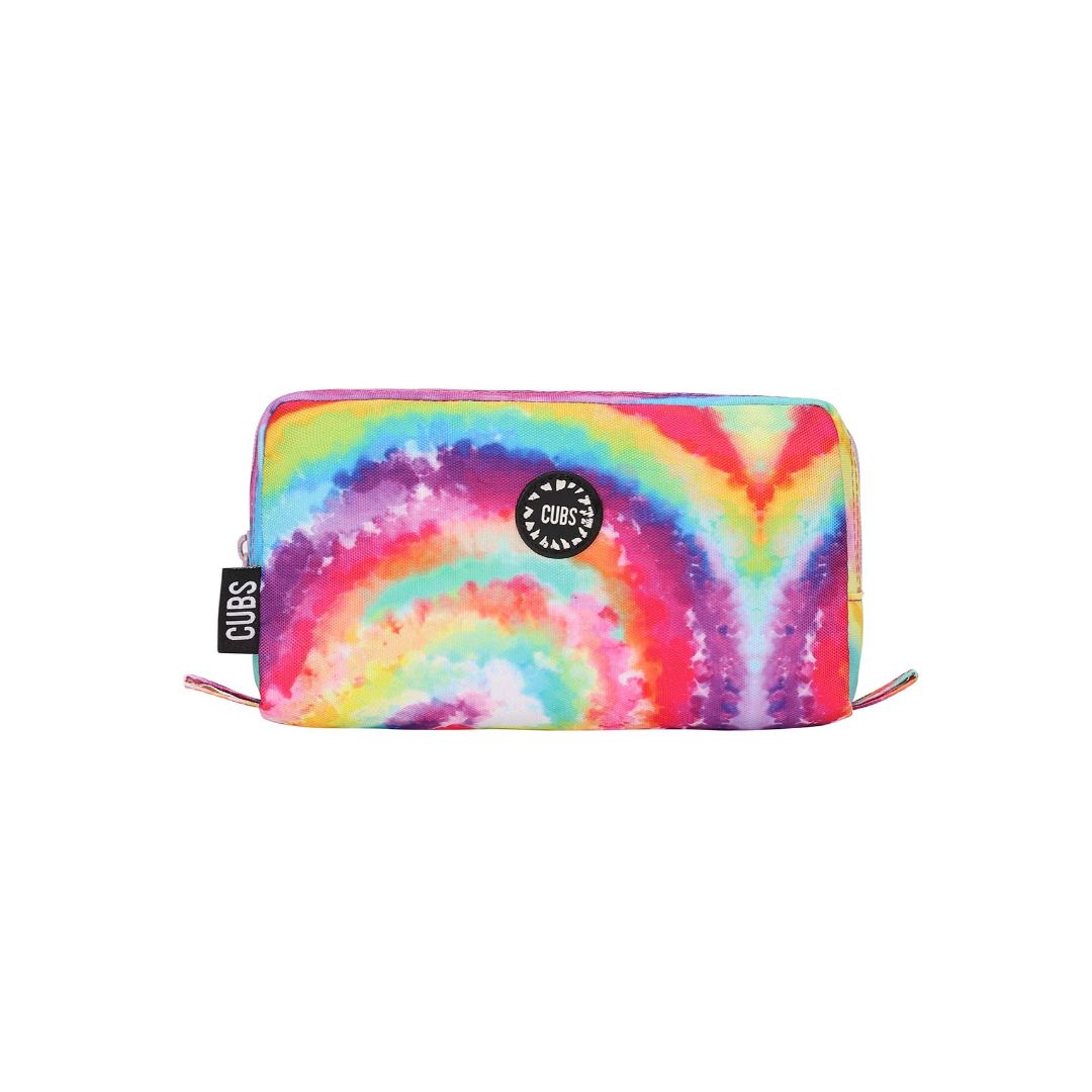 Festive Colors Tie Dye Pencil Case