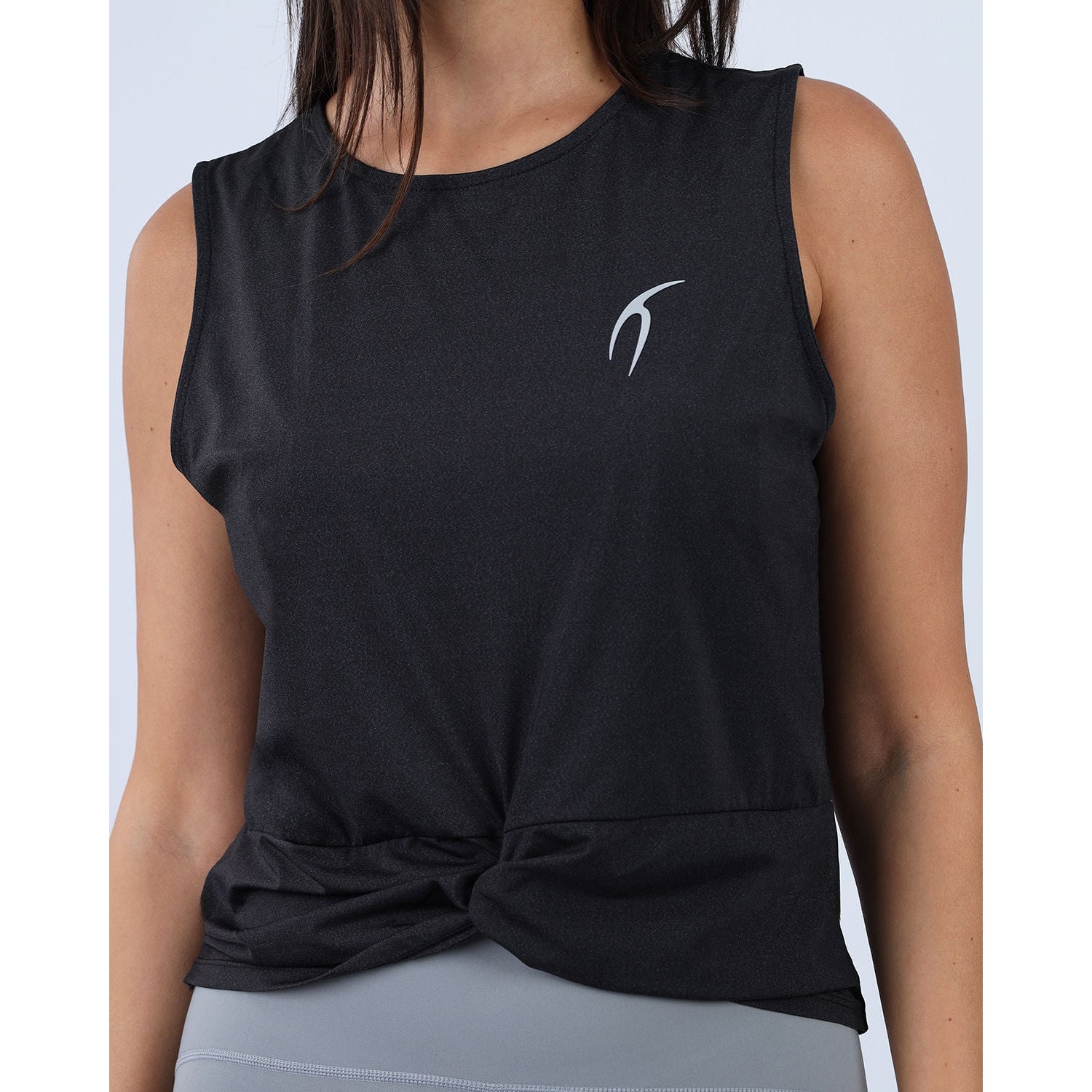 YOGA Twist Cropped Tank Top