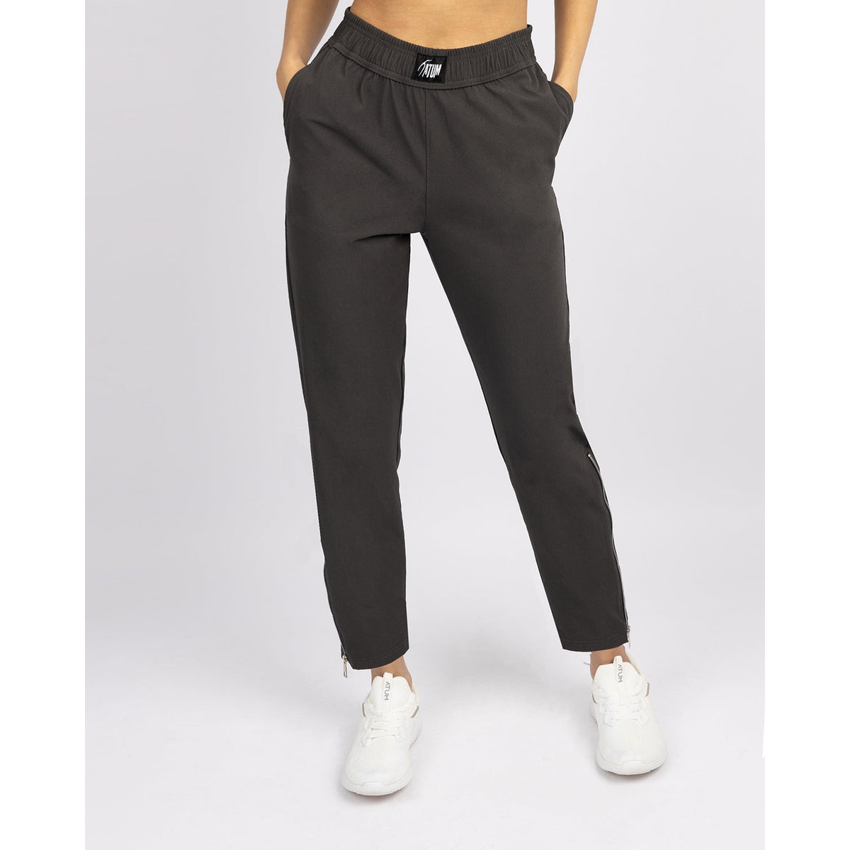 Sports Slit Zipper Women's Pants