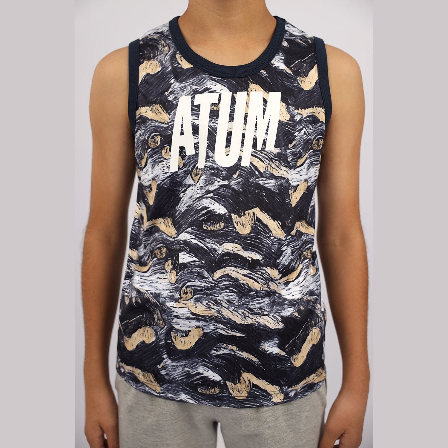 Atum Boy's Printed Tank Top