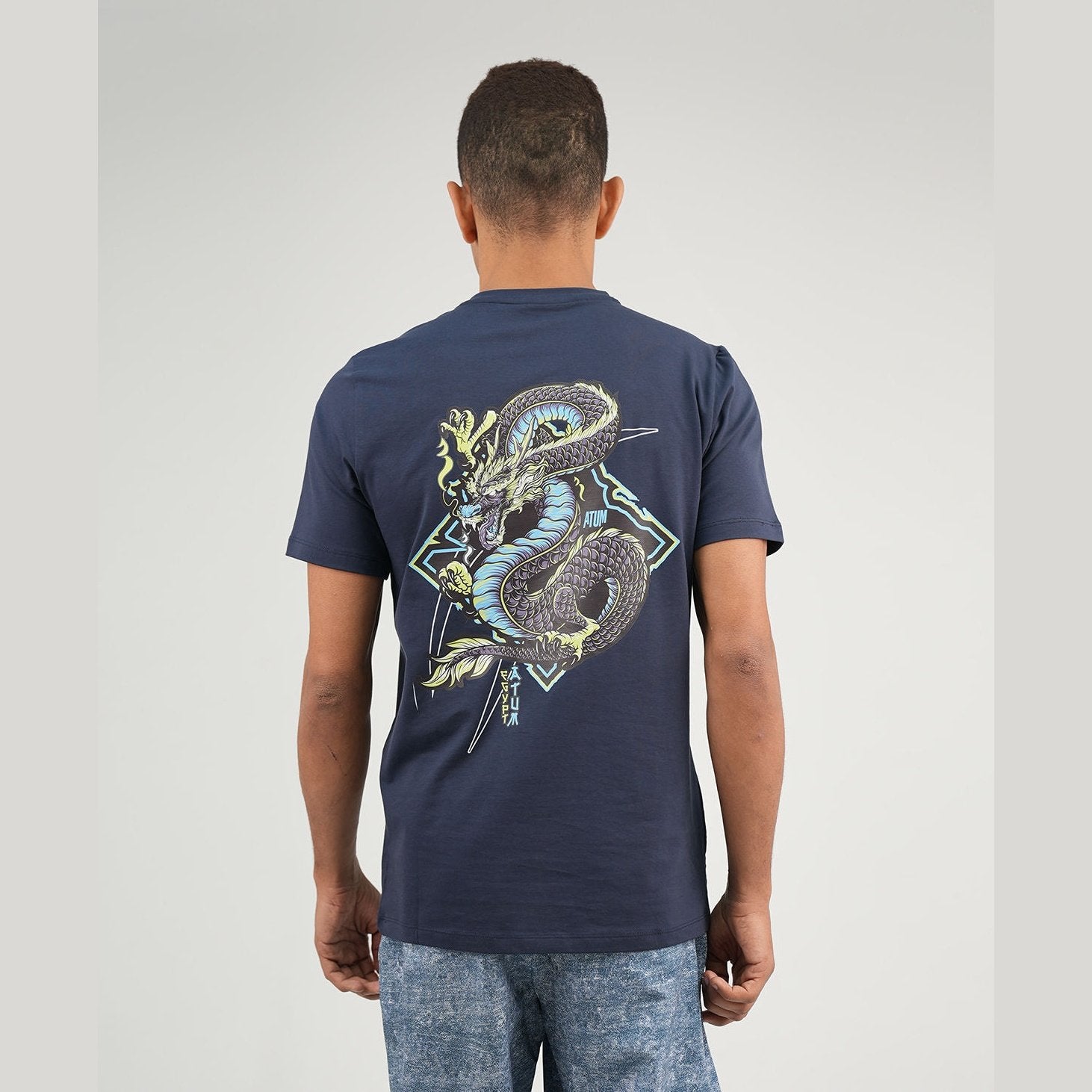 ATUM| Cobra Strike Graphic Men's Tee - Navy