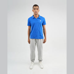 ATUM| Comfort Slub Men's Polo T-Shirt - Blue