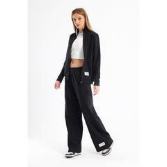 Chill oversized stand up collar set in black