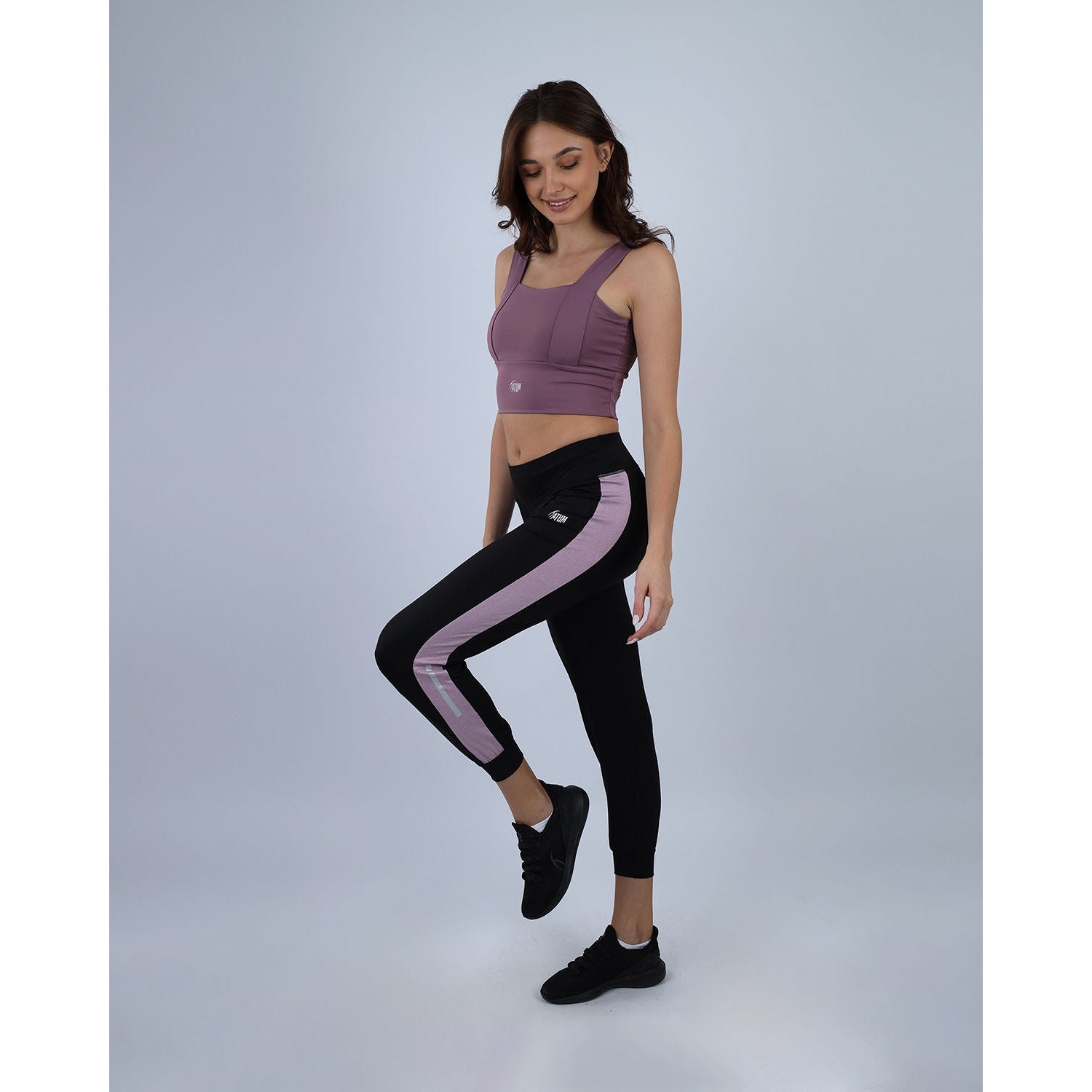 Stride Contrast Panel Women's Leggings