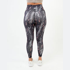 ATUM| Marble Printed Women's Leggings - Gray