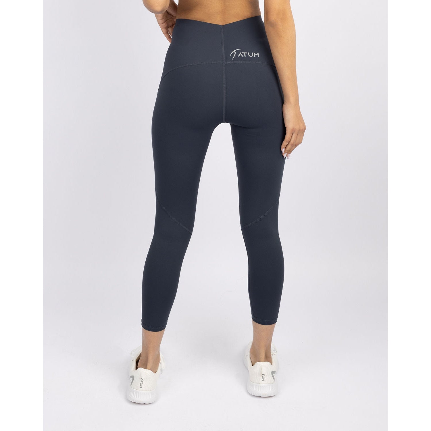 Premium High-Waisted Women's Leggings - Dust Navy