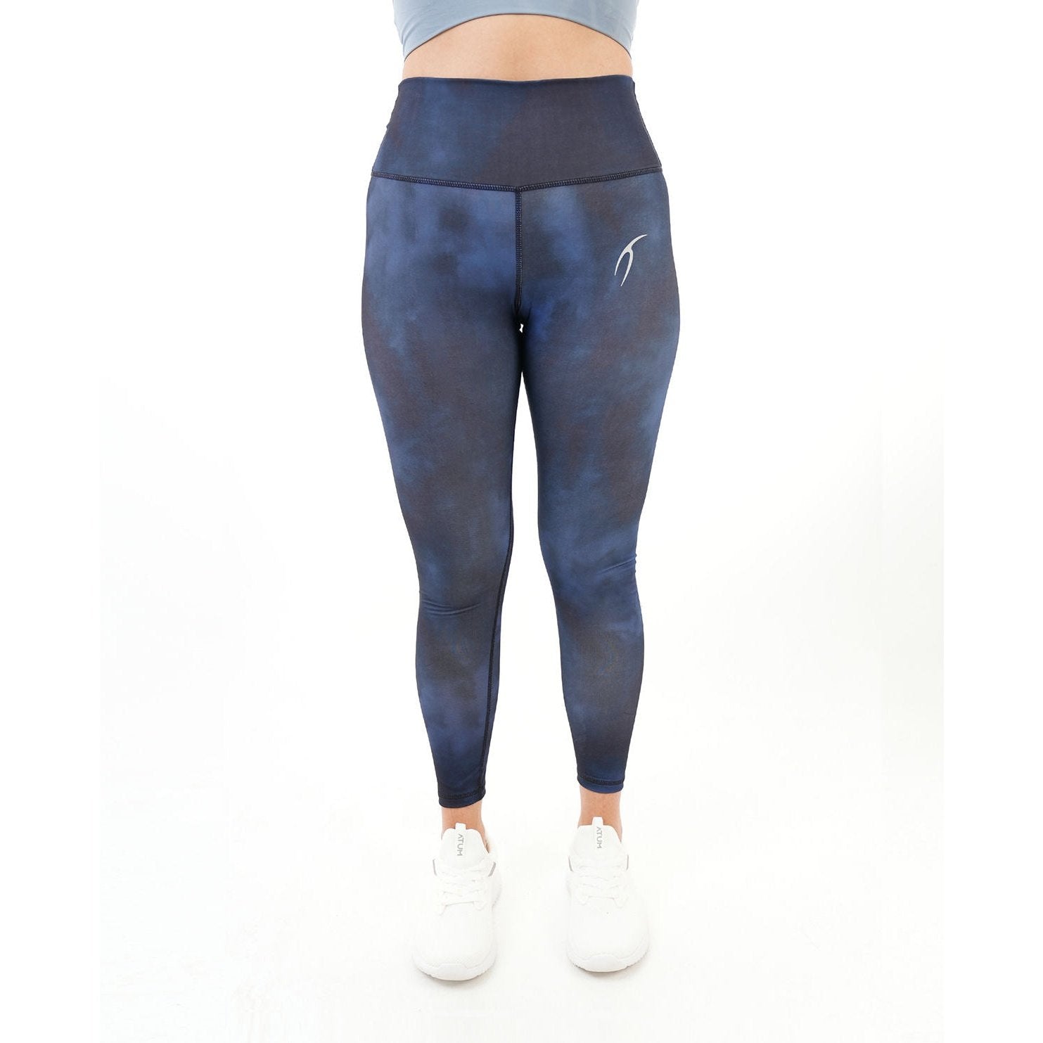 ATUM| Yoga Printed Women's Leggings - Navy