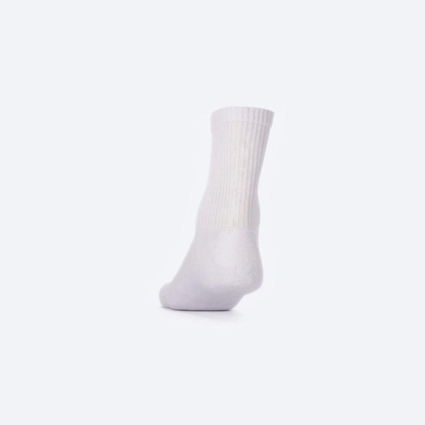 ATUM| Kids Mid-Crew Training Socks - white