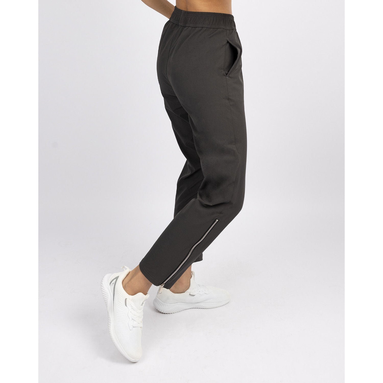 Sports Slit Zipper Women's Pants