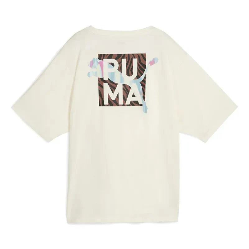 ANIMAL REMIX BOYFRIEND TEE Sugared Almon