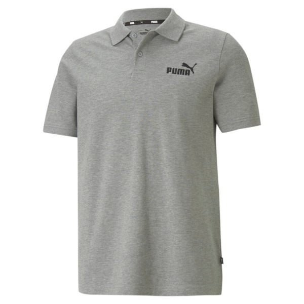 Ess Pique Polo Medium Gray Heather