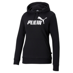 Ess Logo Hoodie Tr Puma Black