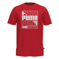 GRAPHICS PUMA Box Tee For All Time Red