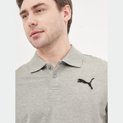 Ess Pique Polo Medium Gray Heather