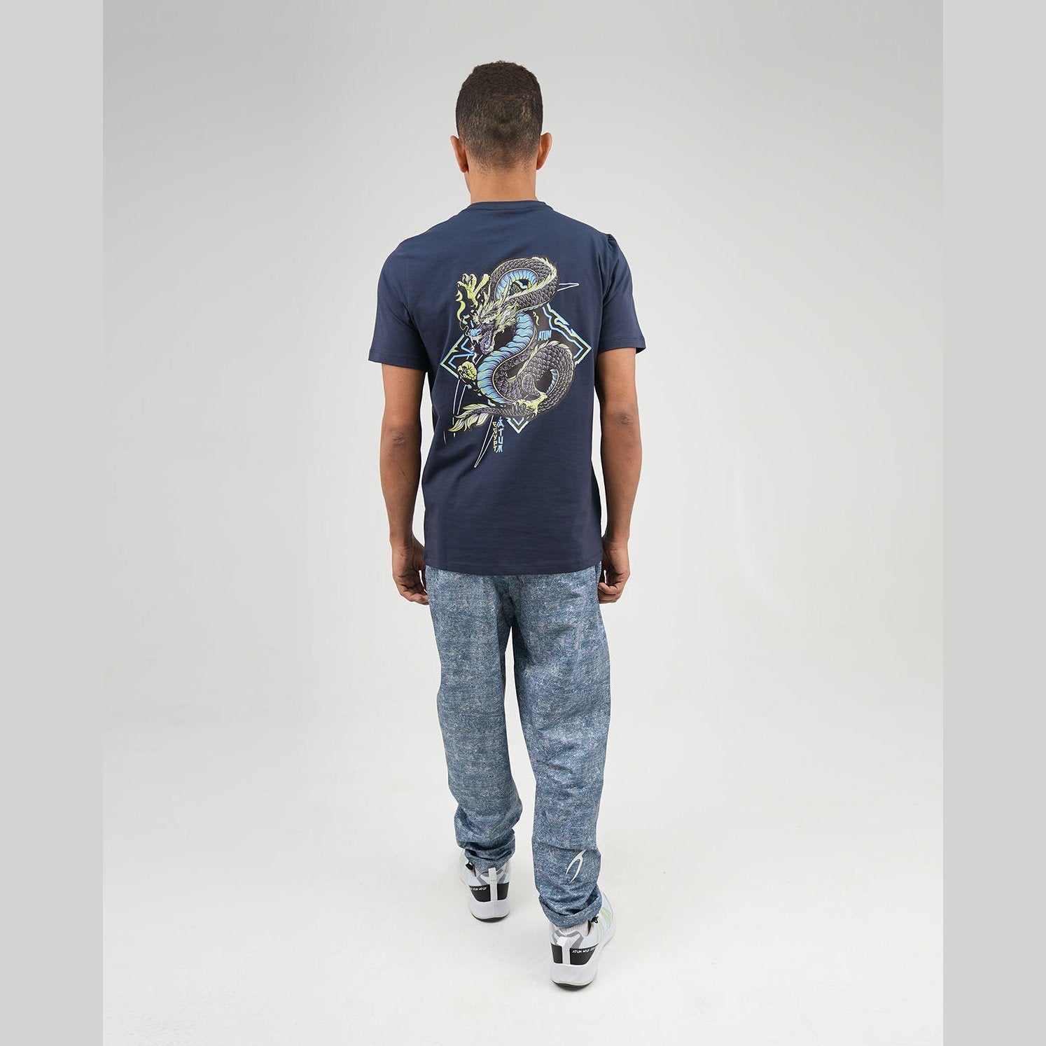 ATUM| Cobra Strike Graphic Men's Tee - Navy