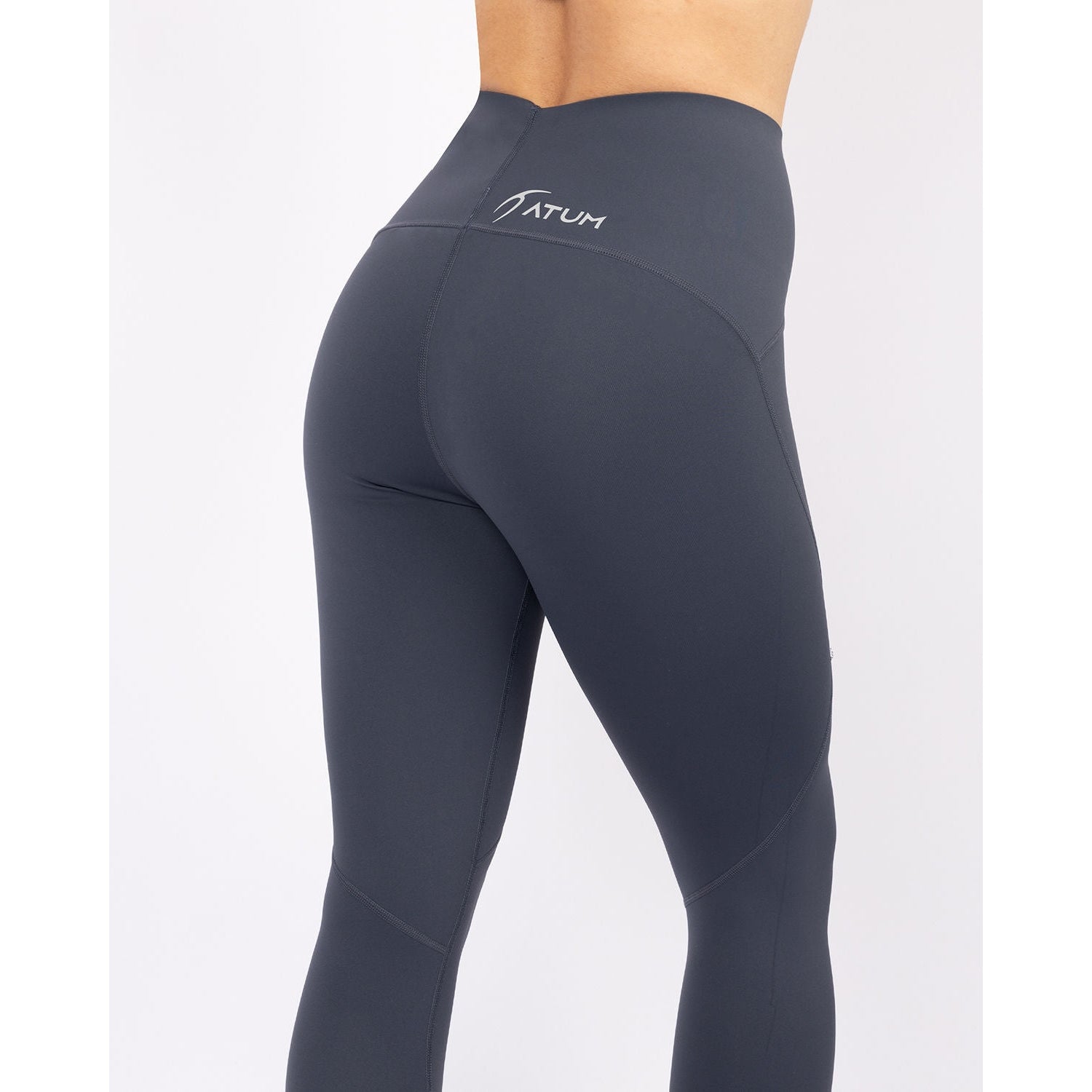 Premium High-Waisted Women's Leggings - Dust Navy