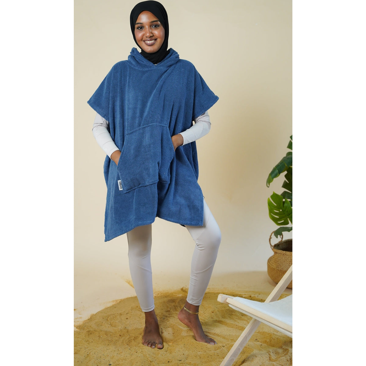 Blue Towel Coverup | Adults