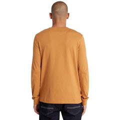 LS STACK LOGO TEE WHEAT BOOT/BLACK