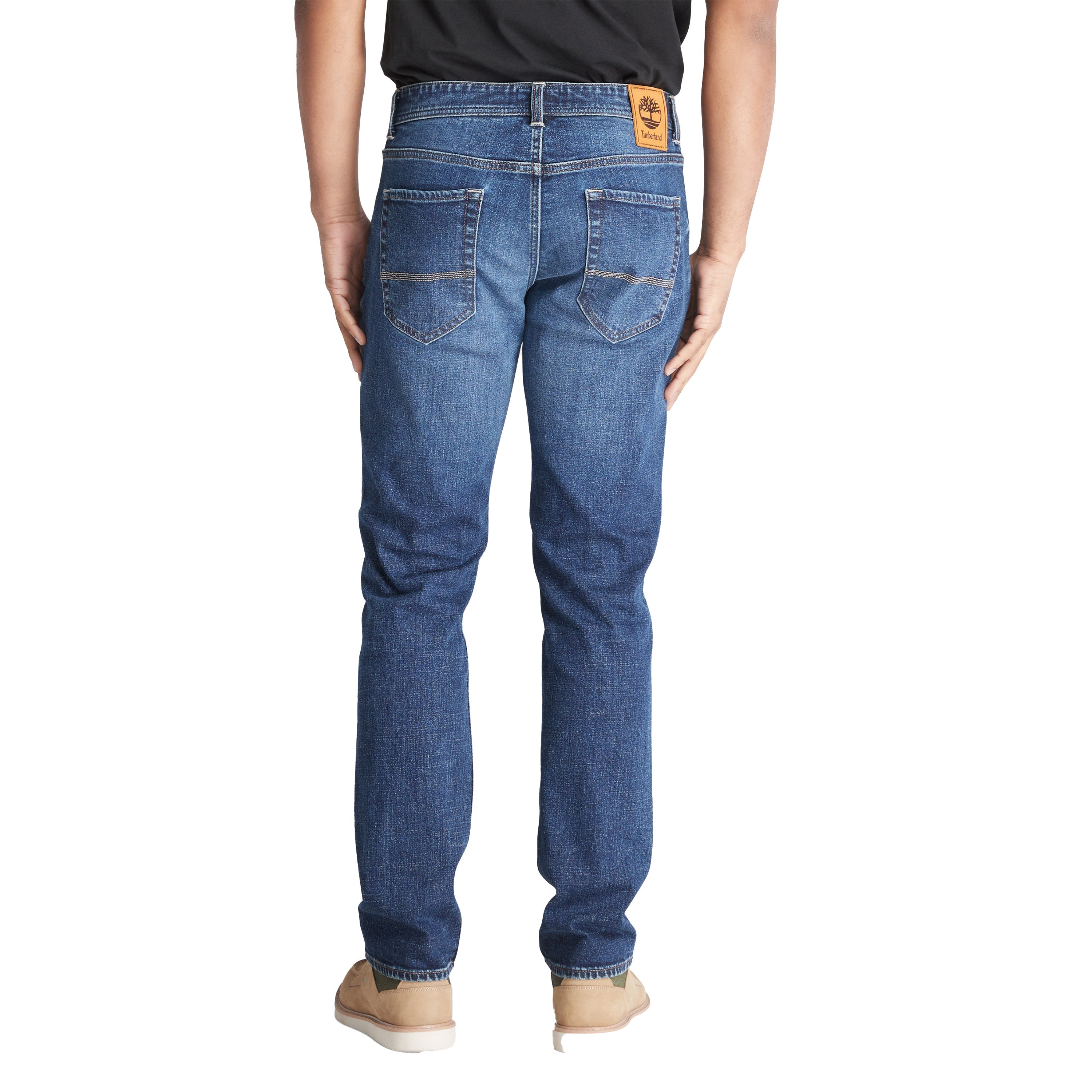 INDIGO STRETCH DENIM PANT