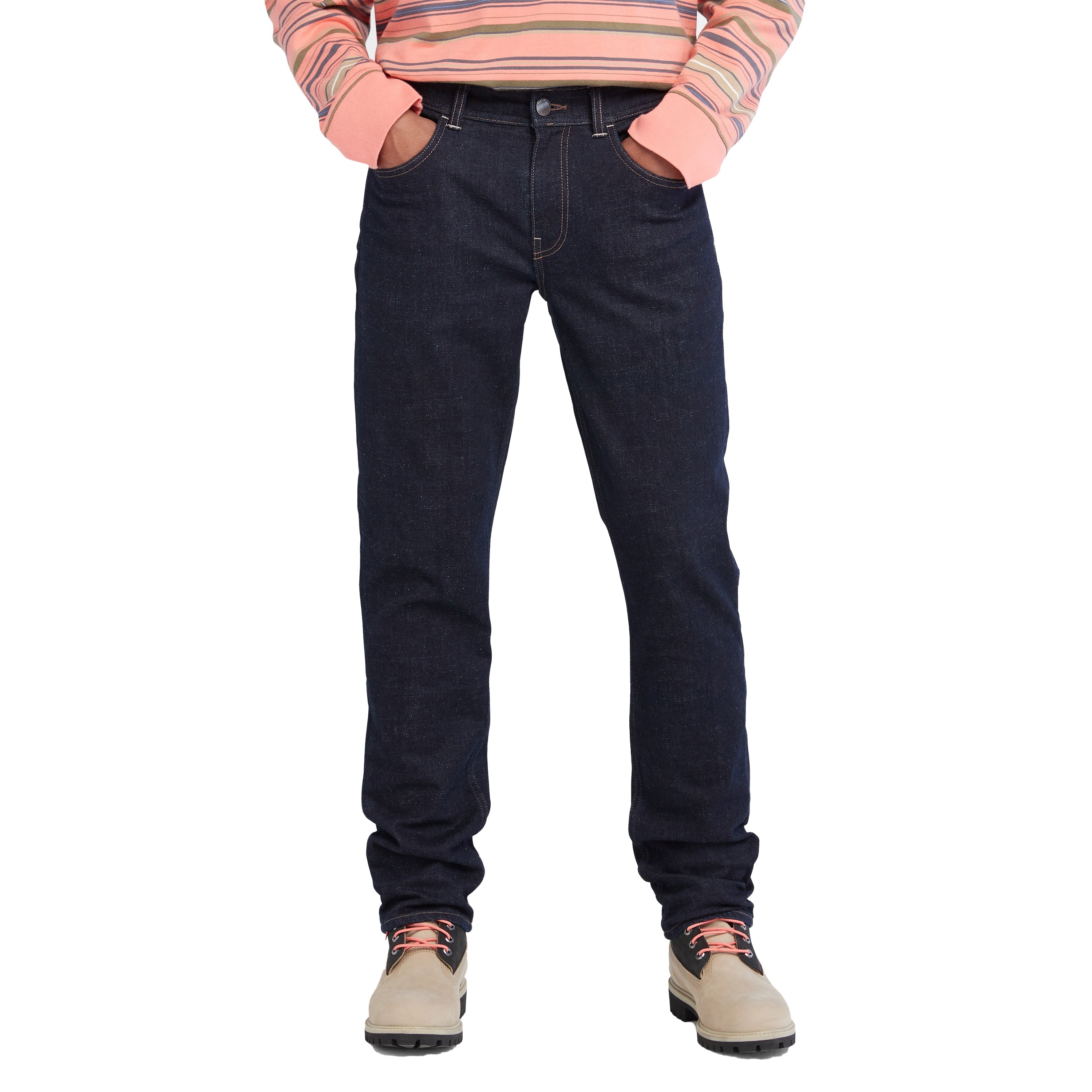 INDIGO STRETCH DENIM PANT