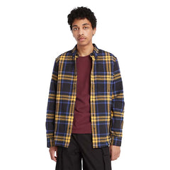 LS HEAVY FLANNEL PLAID SHIRT REGULAR