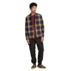 LS HEAVY FLANNEL PLAID SHIRT REGULAR