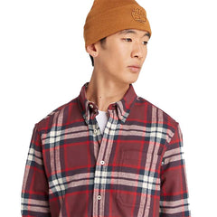 LS HEAVY FLANNEL PLAID SHIRT REGULAR