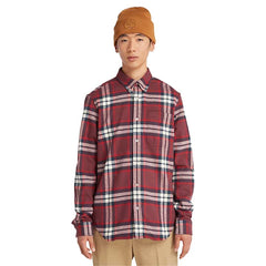 LS HEAVY FLANNEL PLAID SHIRT REGULAR