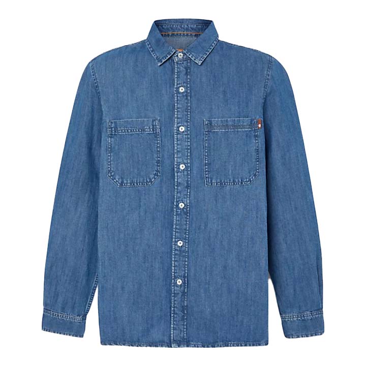 LS WINDHAM COTTON HEMP DENIM SHIRT REGULAR