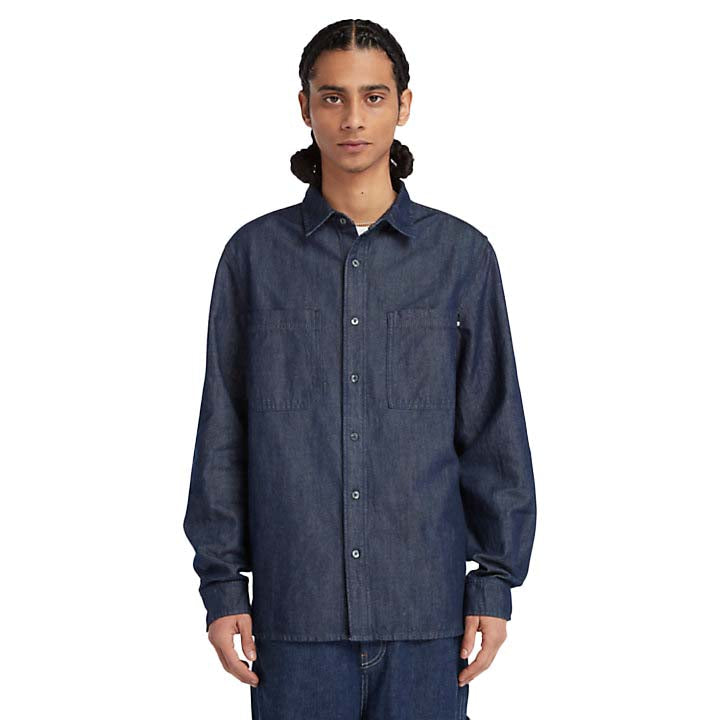 LS WINDHAM COTTON HEMP DENIM SHIRT REGULAR