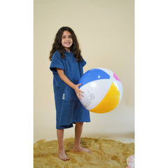 Blue Towel Coverup |  Kids