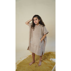 Beige Towel Coverups