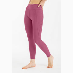 Swim Leggings -Mauve Haze