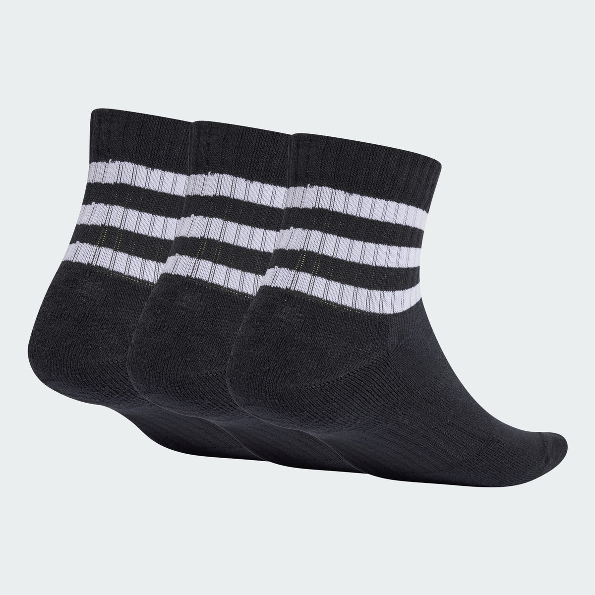 3-Stripes Cushioned Sportswear Low-Cut Socks 3 Pairs