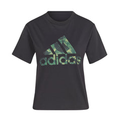 Adidas Floral Graphic Big Logo Tee