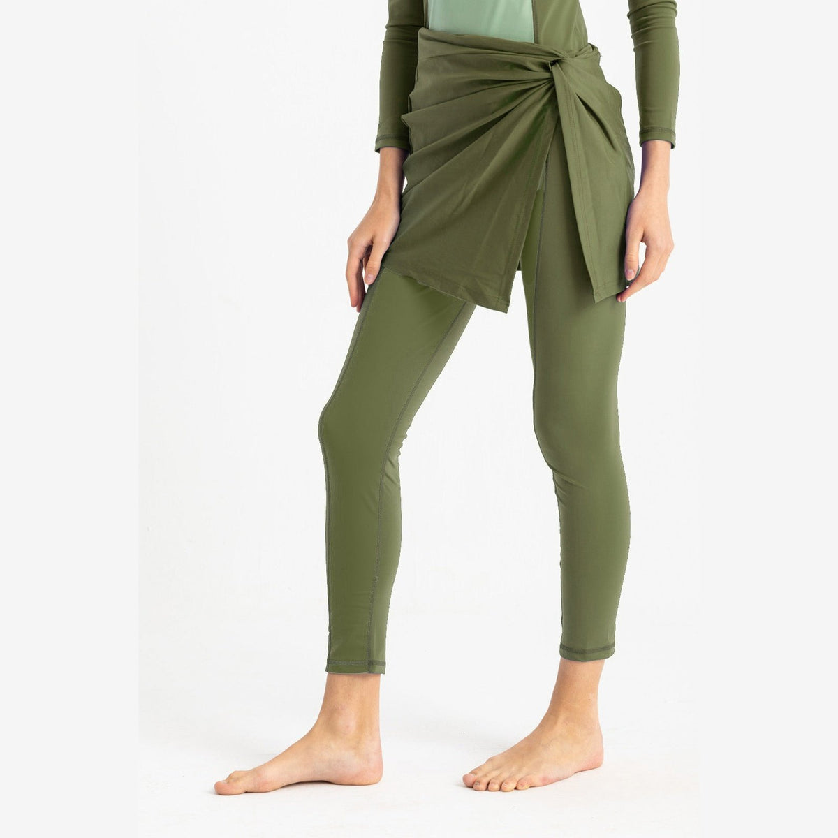 Beach Wrap - Loden Green