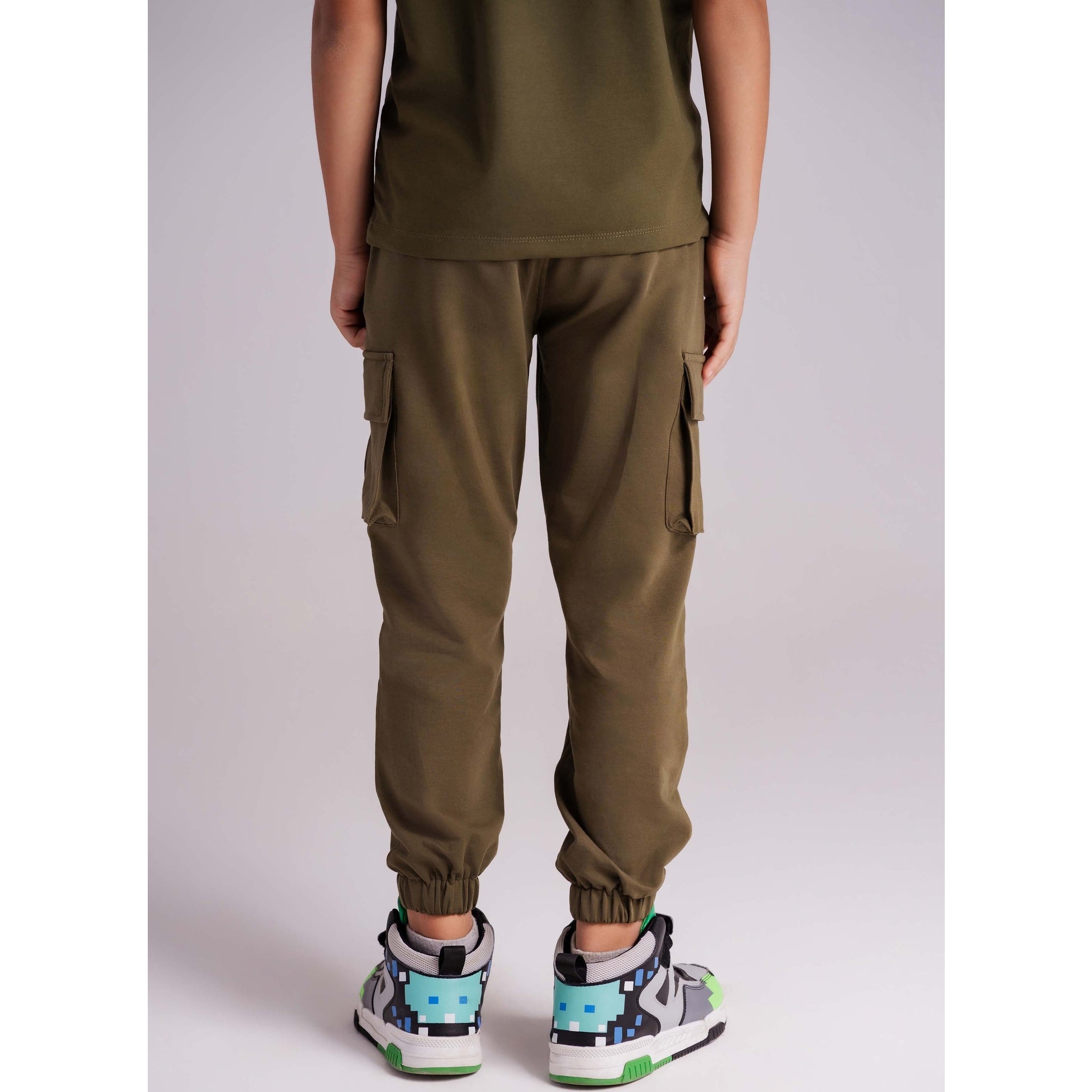 Boys Cargo Sweatpants