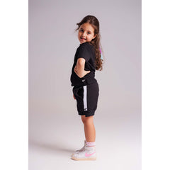 Girls StripeEase Athletic Shorts