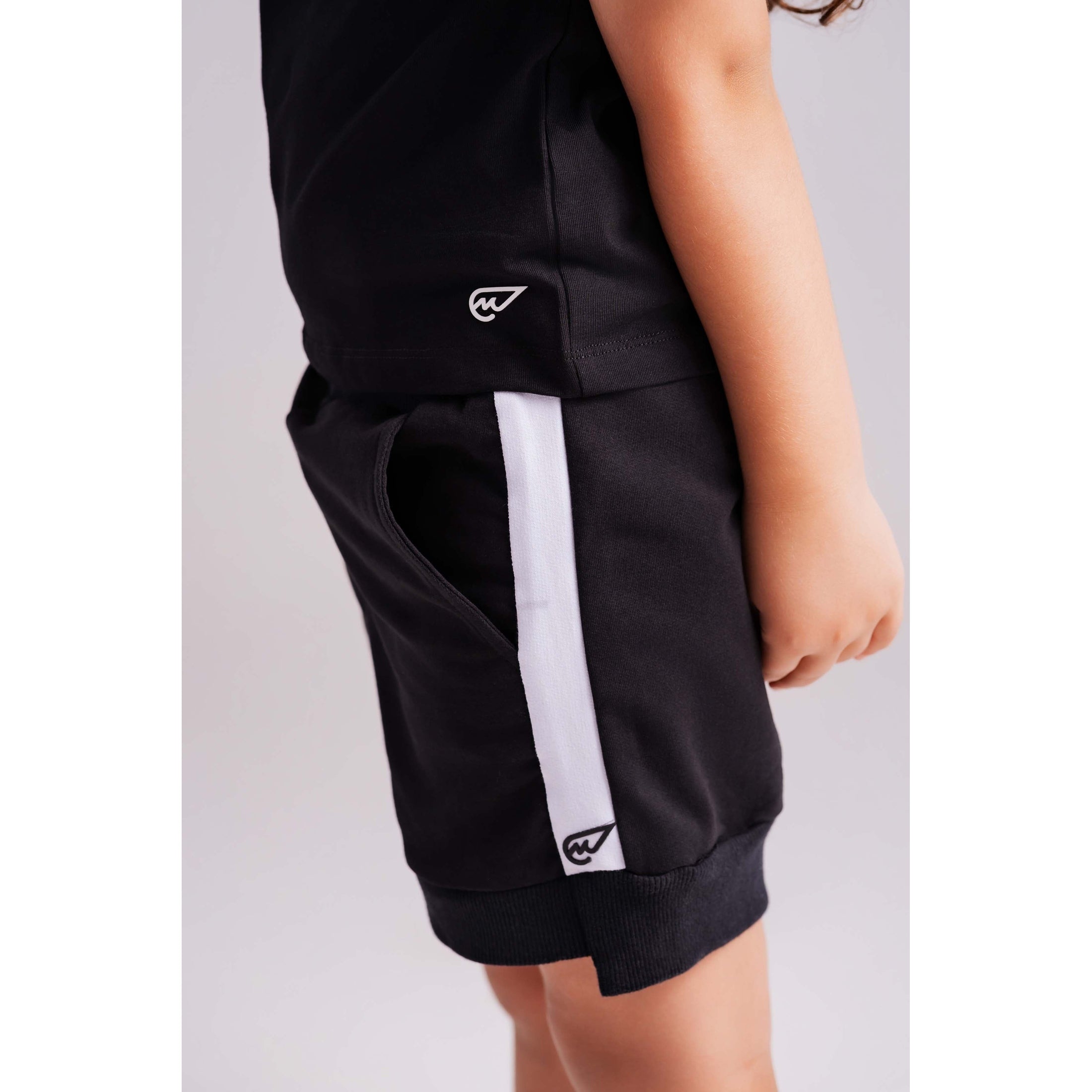 Girls StripeEase Athletic Shorts