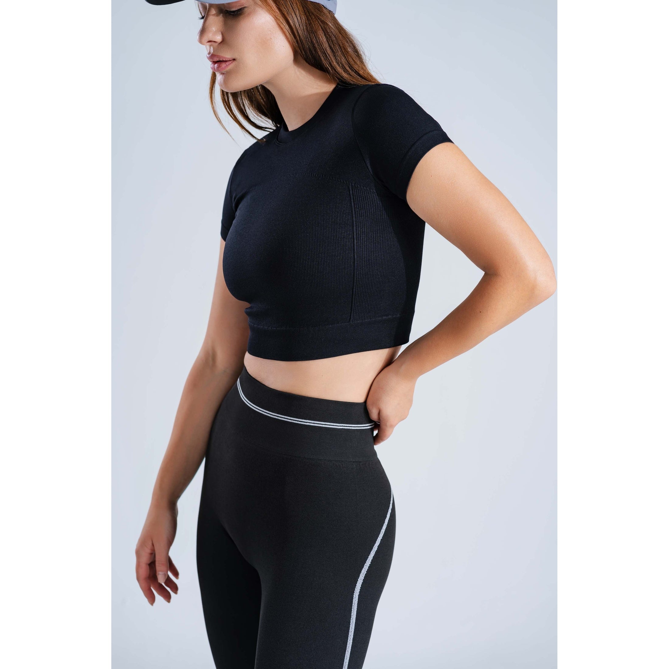 AuraFit Seamless Crop Top