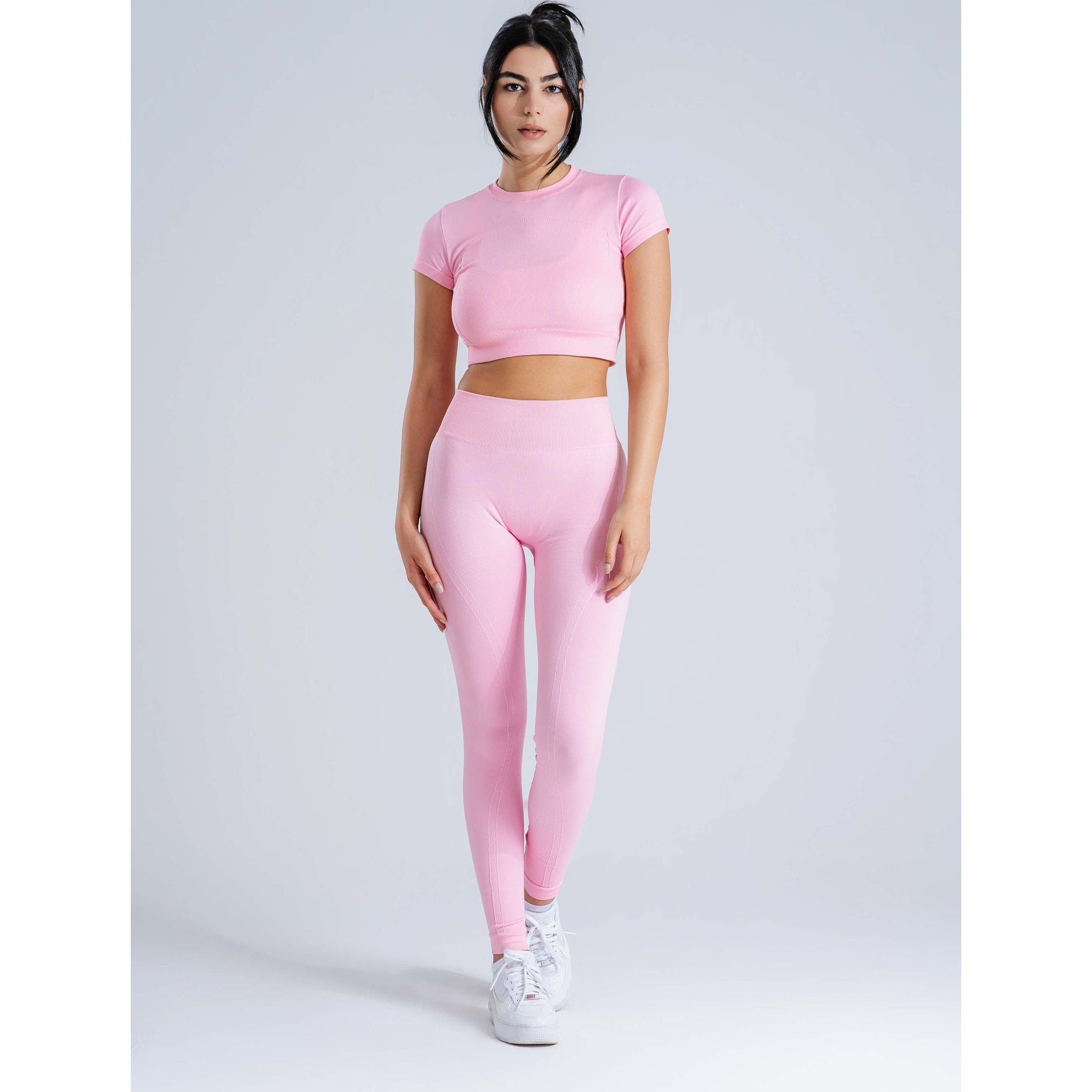 AuraFit Seamless Crop Top