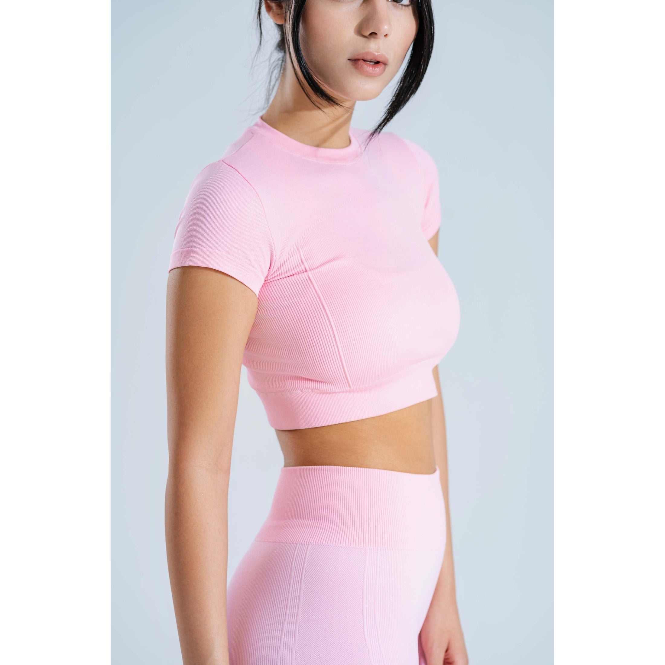 AuraFit Seamless Crop Top