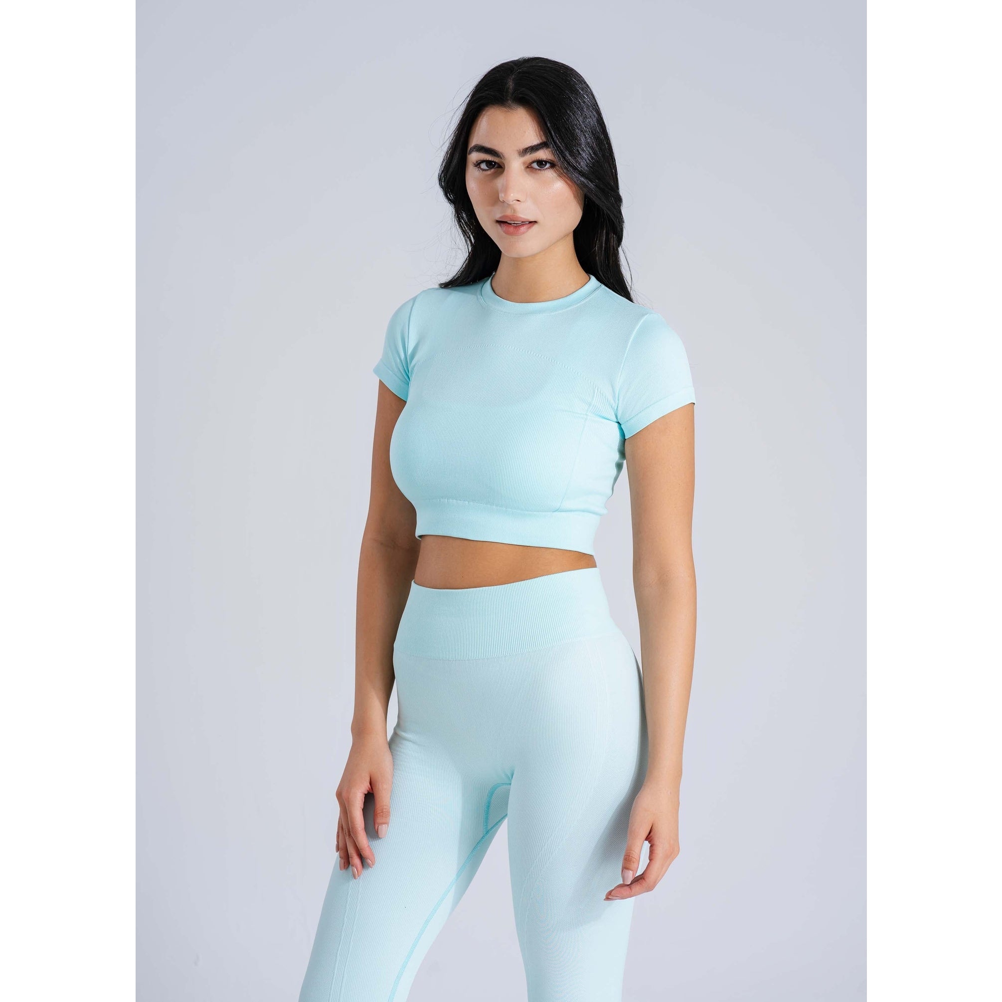 AuraFit Seamless Crop Top