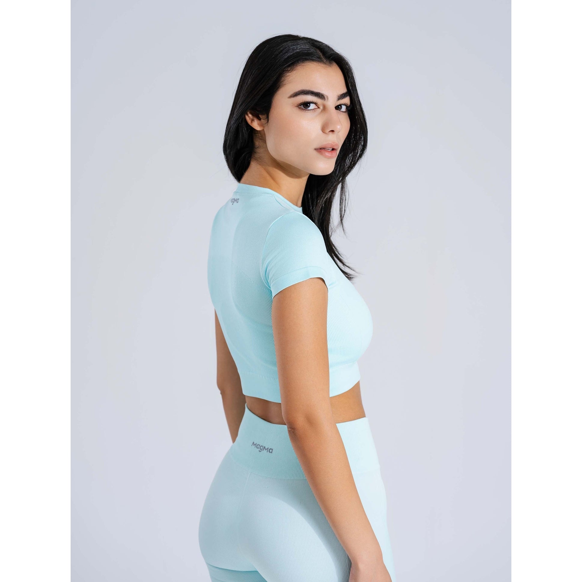 AuraFit Seamless Crop Top